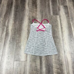 Lululemon Dancing Warrior Grey Tank Top‎